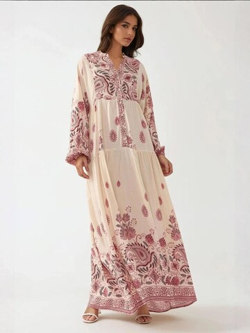 Hiccup Shirt Dress in White