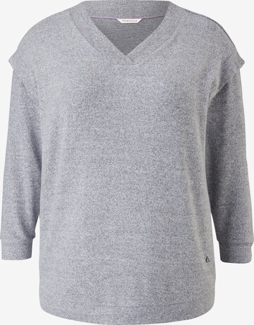 T-shirt TRIANGLE en gris : devant