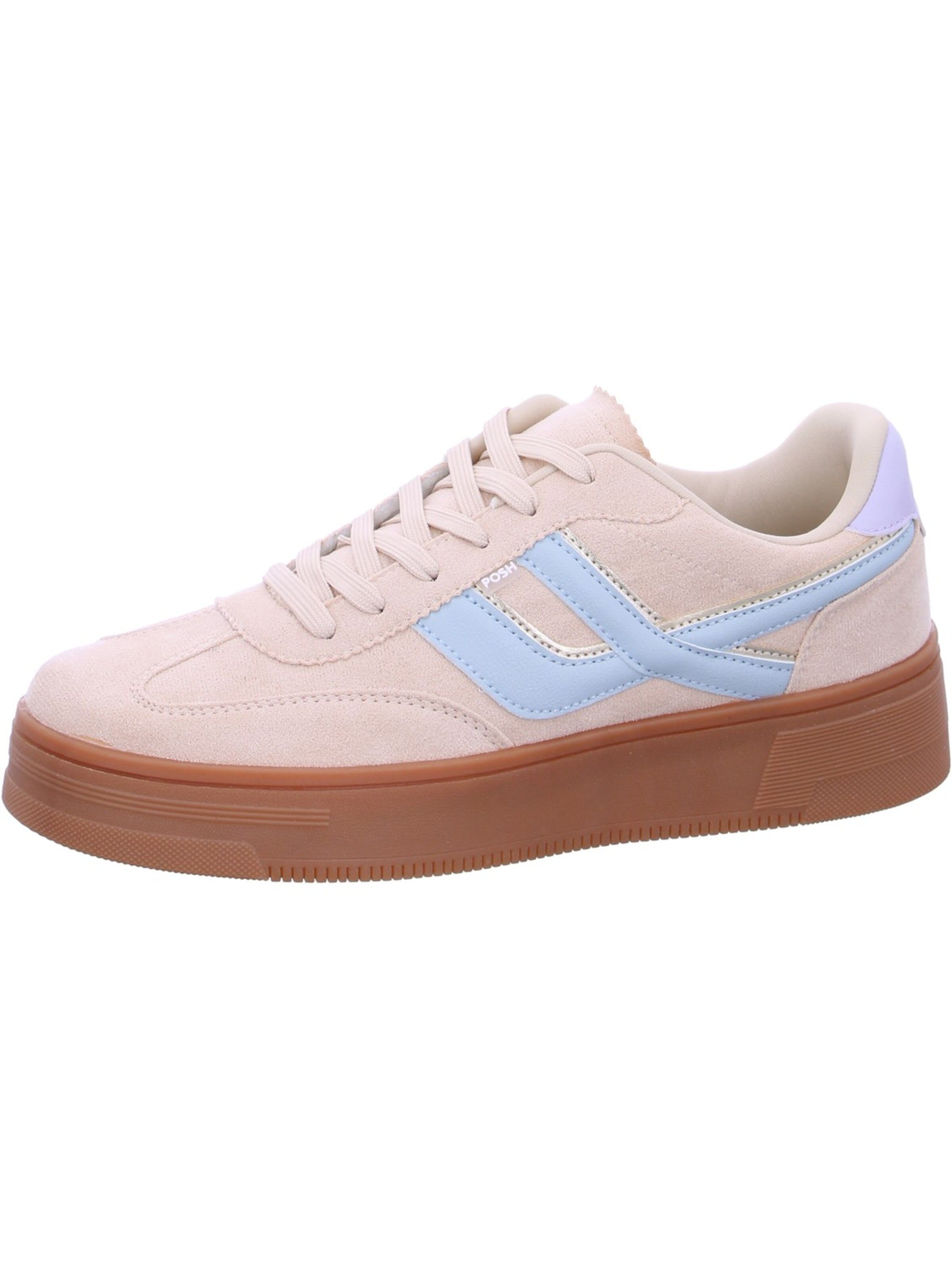 PS Poelman Sneakers 'Poelman' in Beige: front