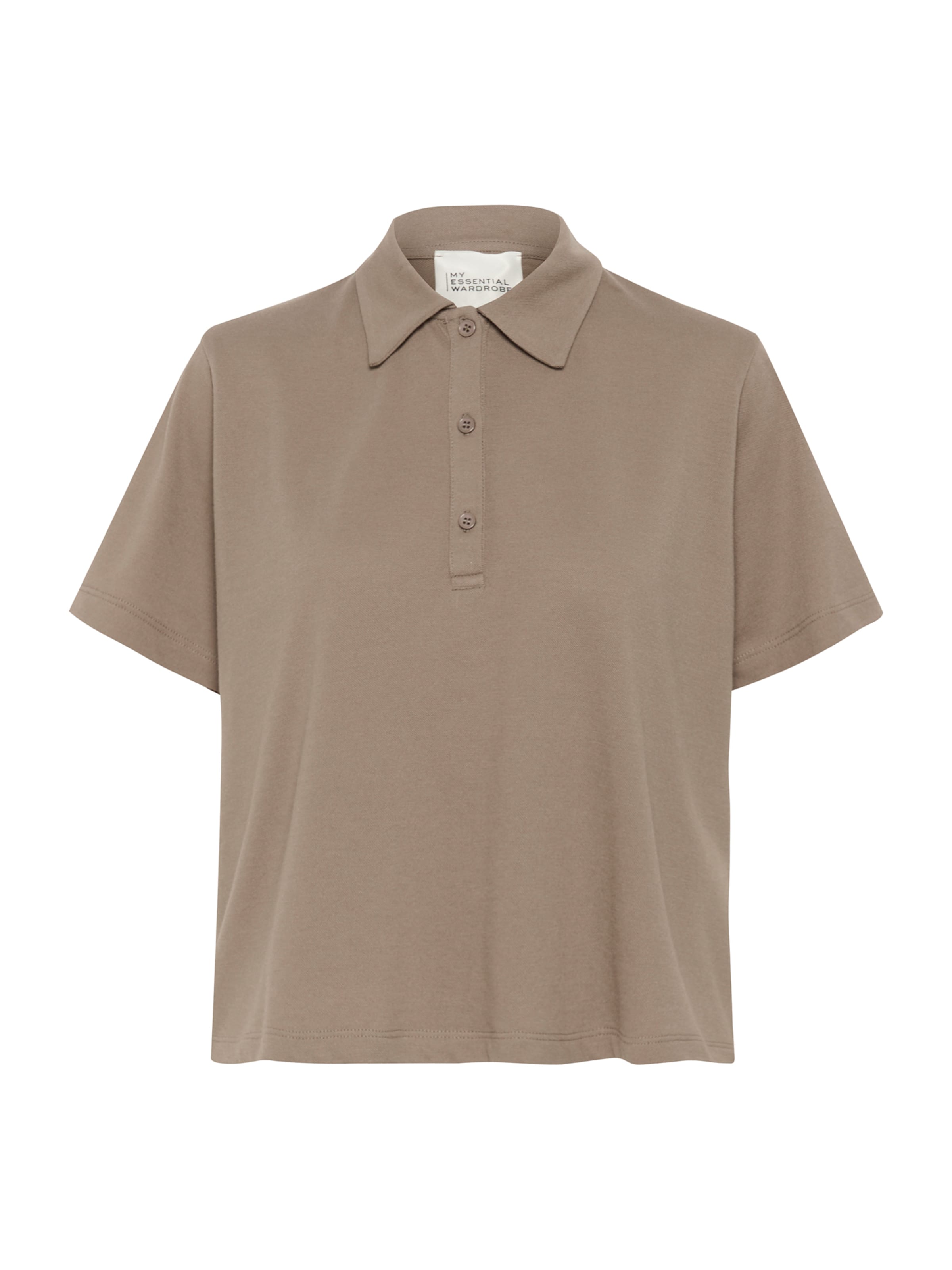 My Essential Wardrobe Tričko 'AbbyMW' - Hnedá: predná strana