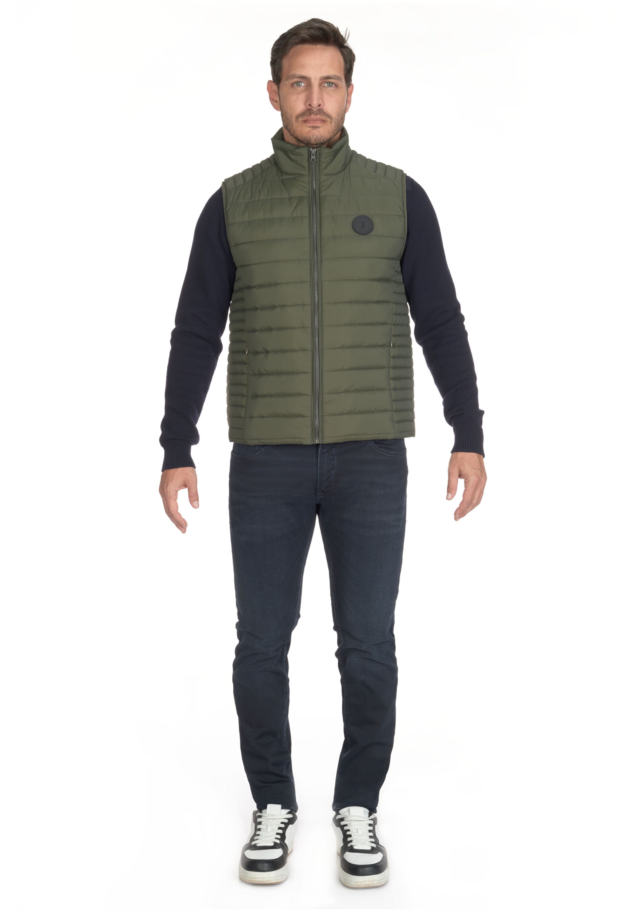 Gilet 'CROZ' Le Temps Des Cerises en vert