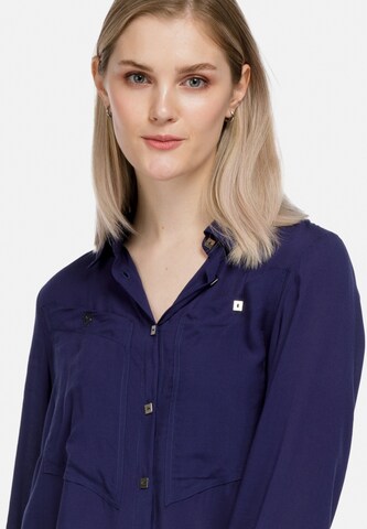 HELMIDGE Bluse in Blau