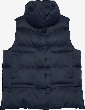 Someday Bodywarmer 'Veeluna' in Blauw: voorkant