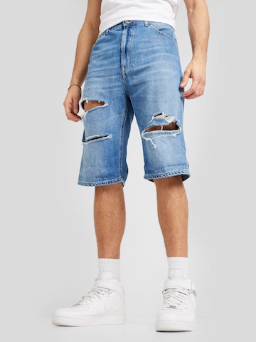 Dondup Regular Jeans 'LENZ' in Blauw: voorkant