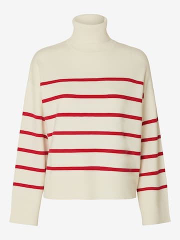 Pullover 'SLFKAMMA' di SELECTED in beige: frontale