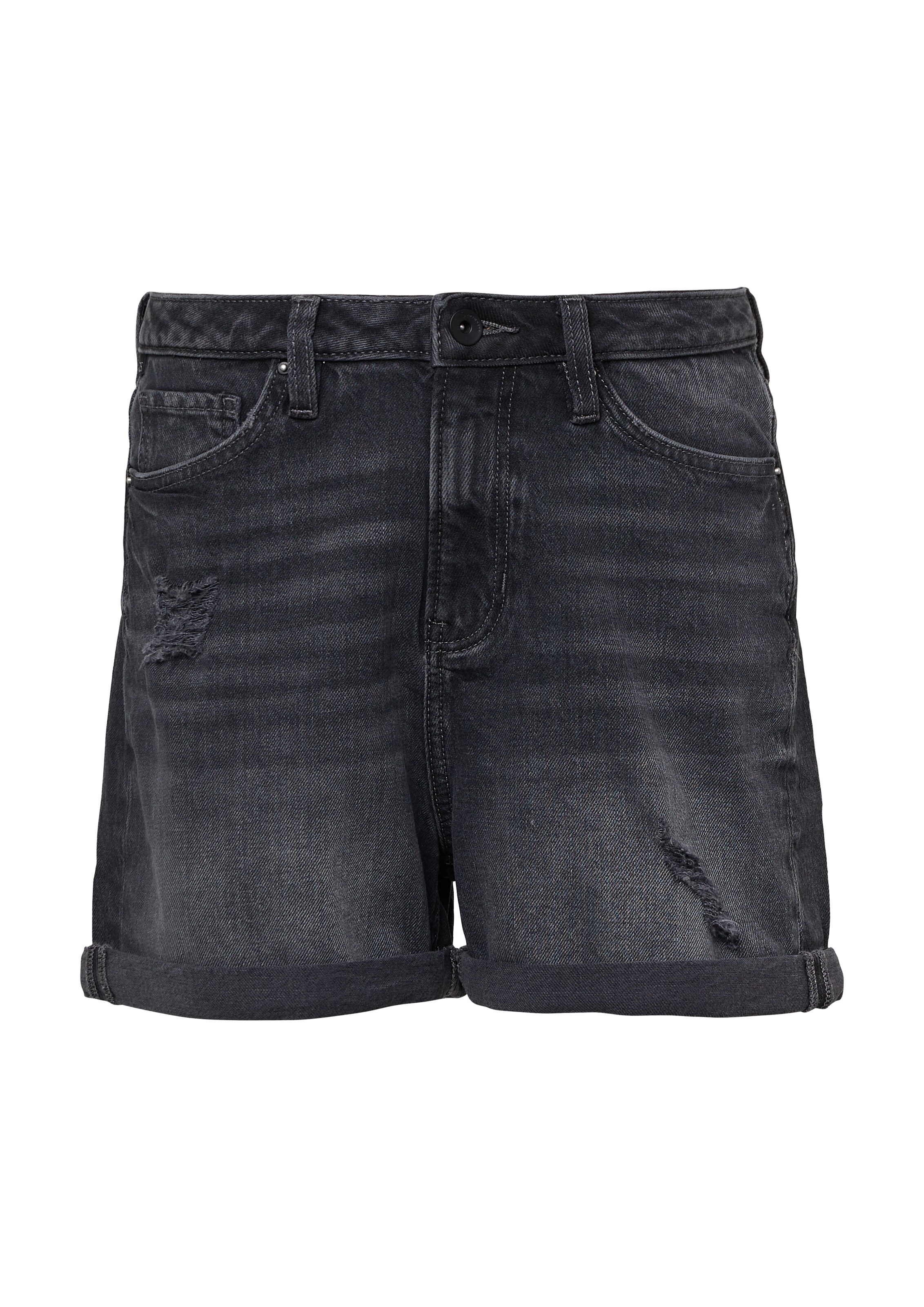 QS Jean en noir denim, Vue avec produit