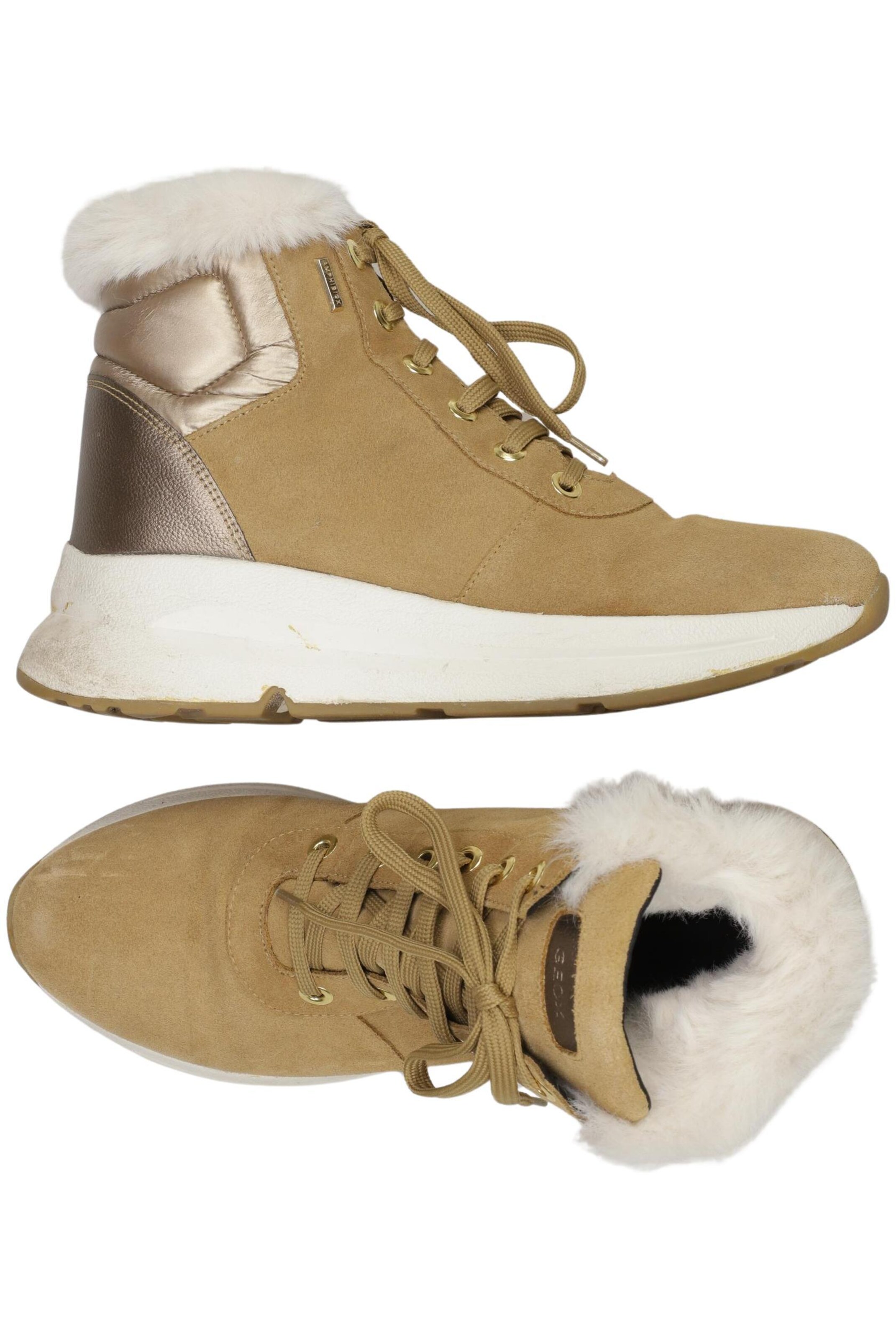 GEOX Stiefelette 39 in Gold: Vorderseite