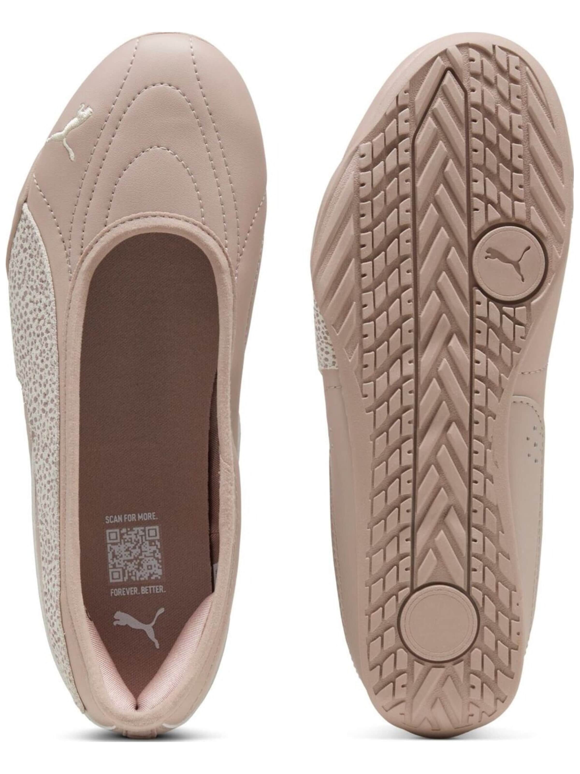 PUMA Ballerina 'Puma Catch Soleil Ballerina Topcat' in Beige