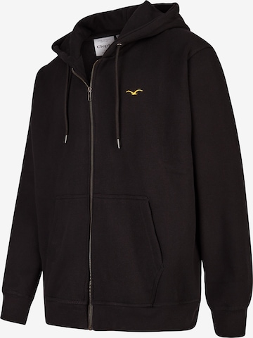 Cleptomanicx Sweatjacke 'Ligull Boxy' in Schwarz