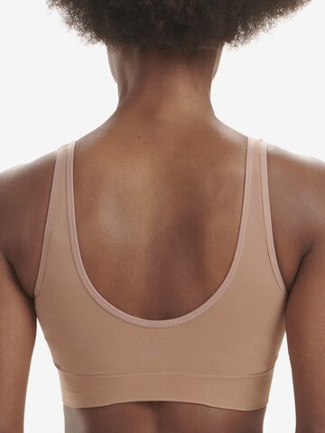 ADIDAS SPORTSWEAR Bustier BH ' SCOOP LOUNGE BRA ' in Beige