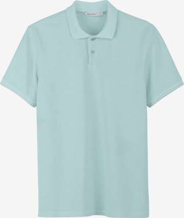 hessnatur T-shirt i blå: framsida