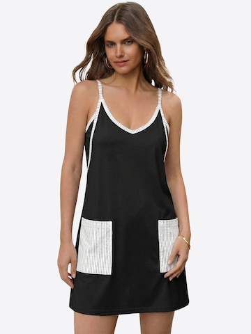 Imily Bela Šaty - Čierna: predná strana