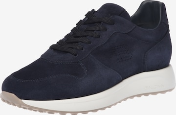 Baskets basses BALDININI en bleu : devant
