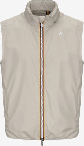 K-Way Övergångsjacka 'K-WAY VALEN STRETCH DOT SMANICATO GIUBBINO' i beige: framsida