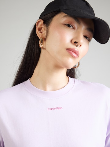 Tricou de la Calvin Klein Jeans pe mov