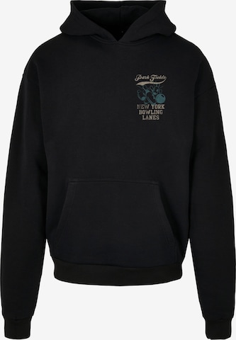 Merchcode Sweatshirt 'Park Fields - New York Lanes' in Black: front