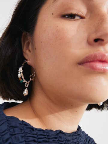 Boucles d'oreilles 'Force' Pilgrim en argent