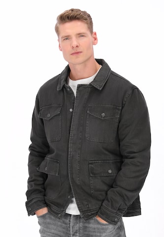 Veste mi-saison DreiMaster Vintage en gris : devant