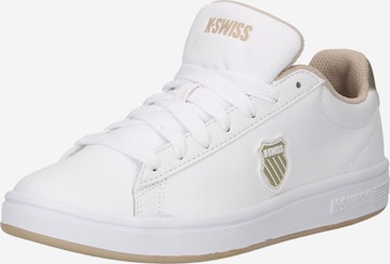 K-SWISS Sneakers laag 'Court Shield' in Wit: voorkant
