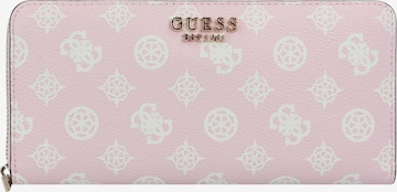 GUESS Wallet 'Laurel' in Pink: front