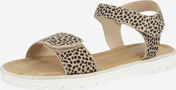ABOUT YOU Sandali 'Amanda' | bež barva: sprednja stran