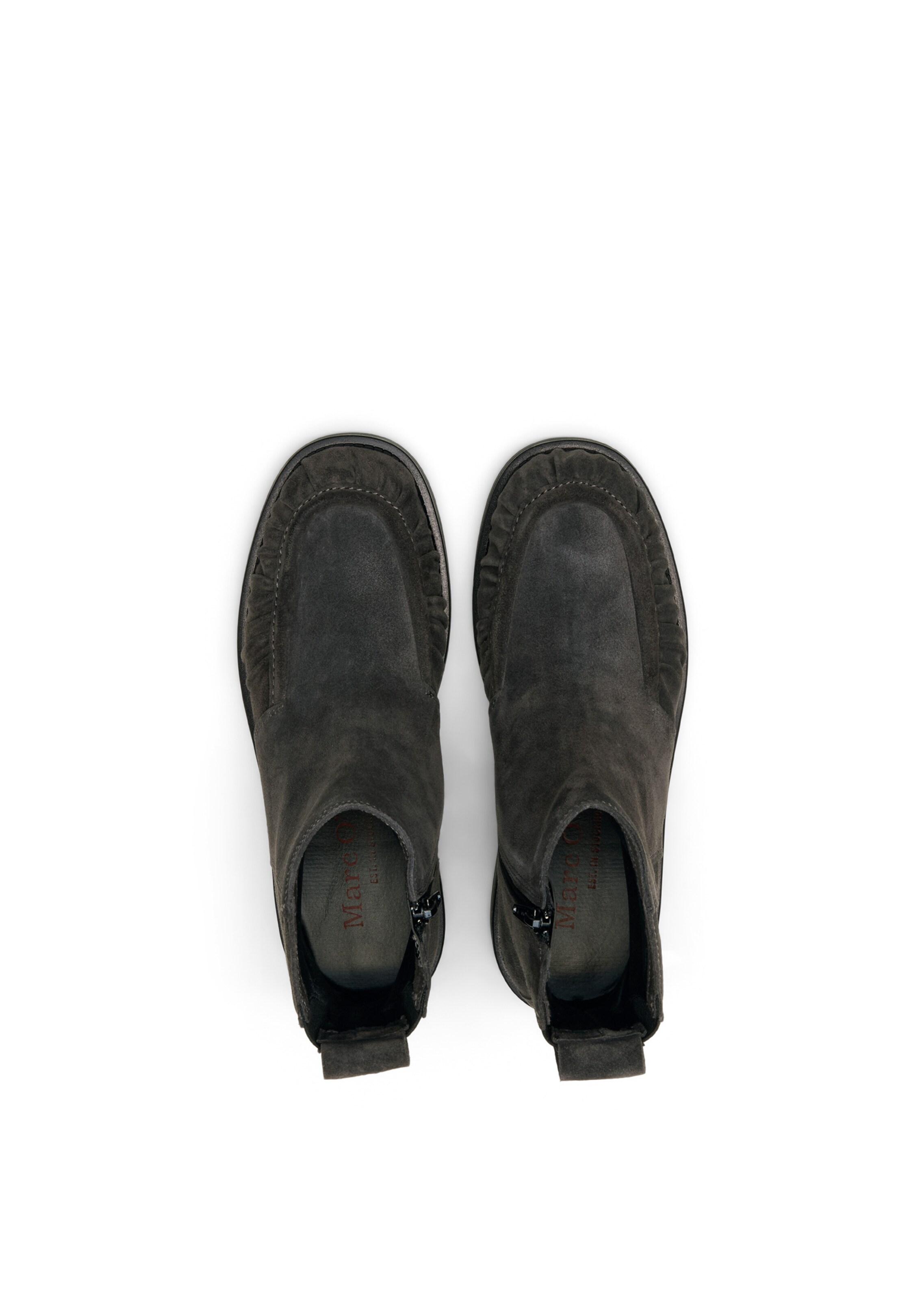 Bottines 'Erin' Marc O'Polo en gris : au dessus