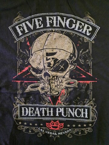 Rockshirts Shirt 'Five Finger Death Punch Wicked Master T-Shirt' in Black