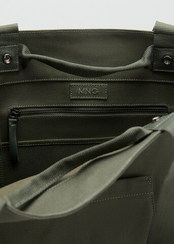MANGO MAN Shopper in Green