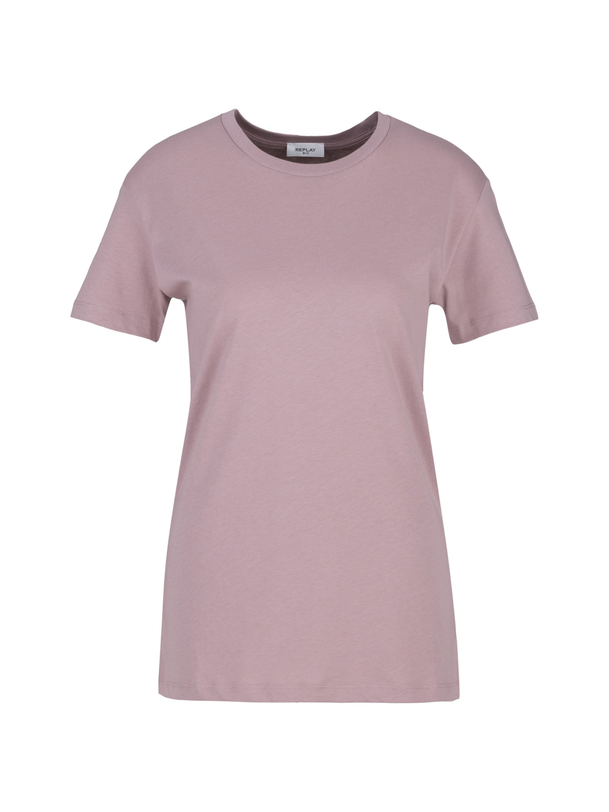 REPLAY Shirt in Roze: voorkant