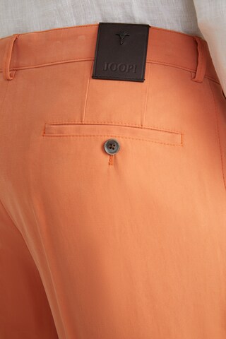 JOOP! Loose fit Pleated Pants in Orange