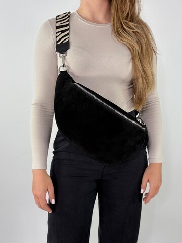 lePelou - Riñonera 'PANTHERA' en negro