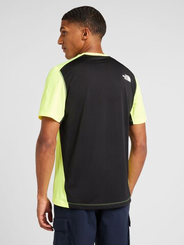 THE NORTH FACE - Camiseta funcional 'LIGHTBRIGHT' en amarillo