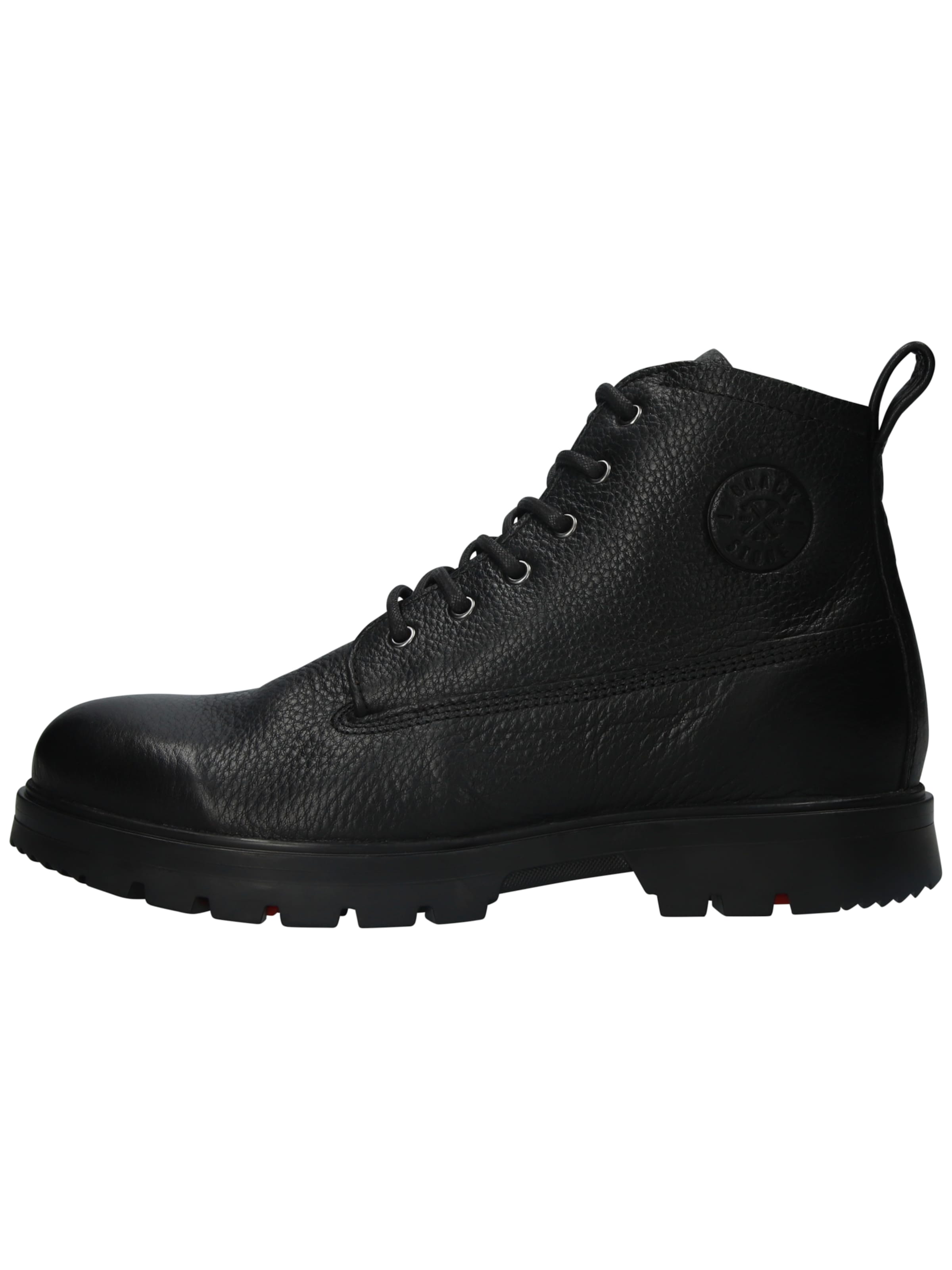 BLACKSTONE Boots med snörning 'Rock Hardy Alpi CG030' i svart: framsida