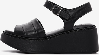 Derimod Sandale in schwarz, Produktansicht