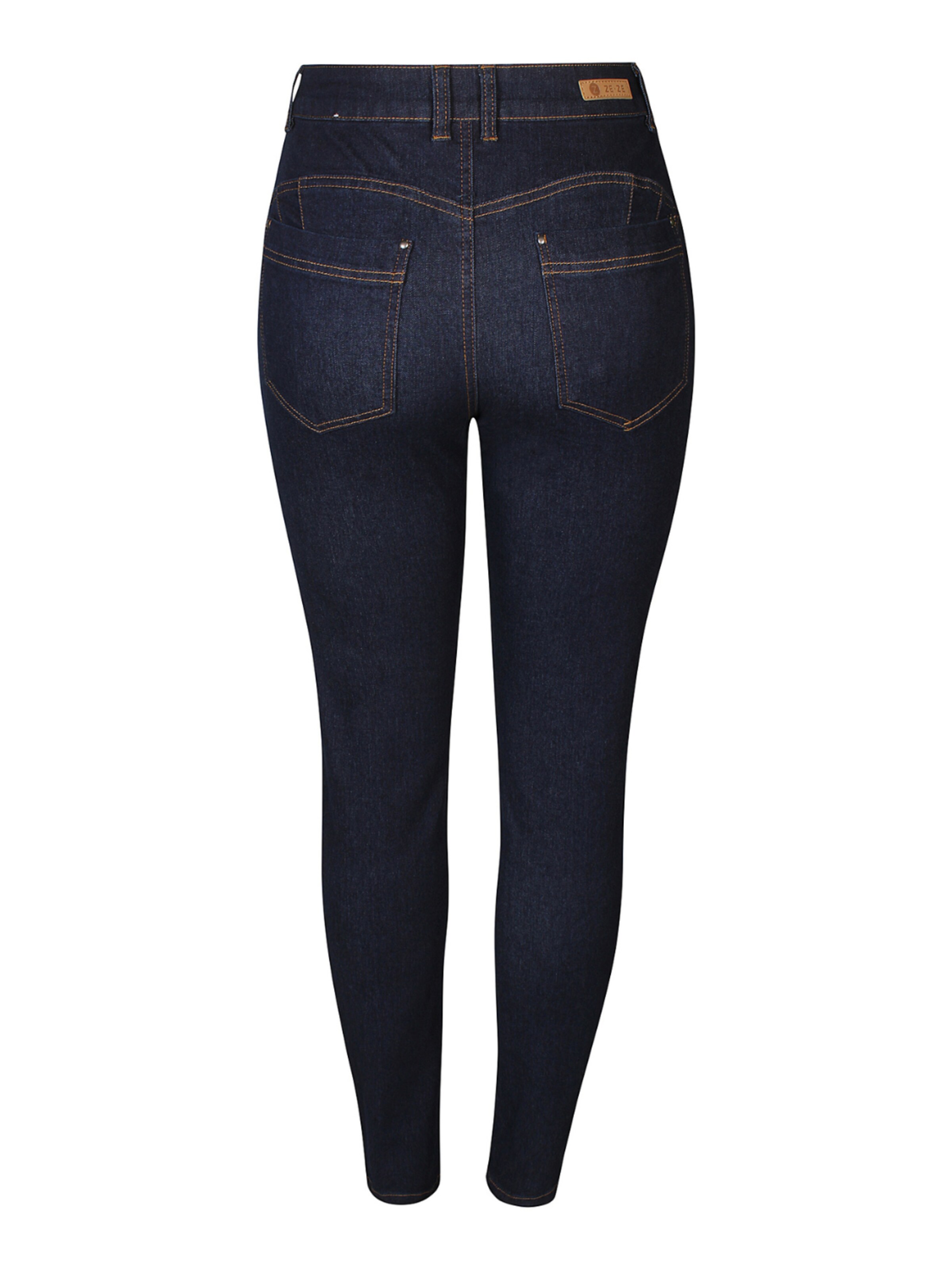 ze-ze Slimfit Jeans 'Shape 1 20' in Blauw