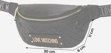 Love Moschino Τσαντάκι μέσης σε μαύρο