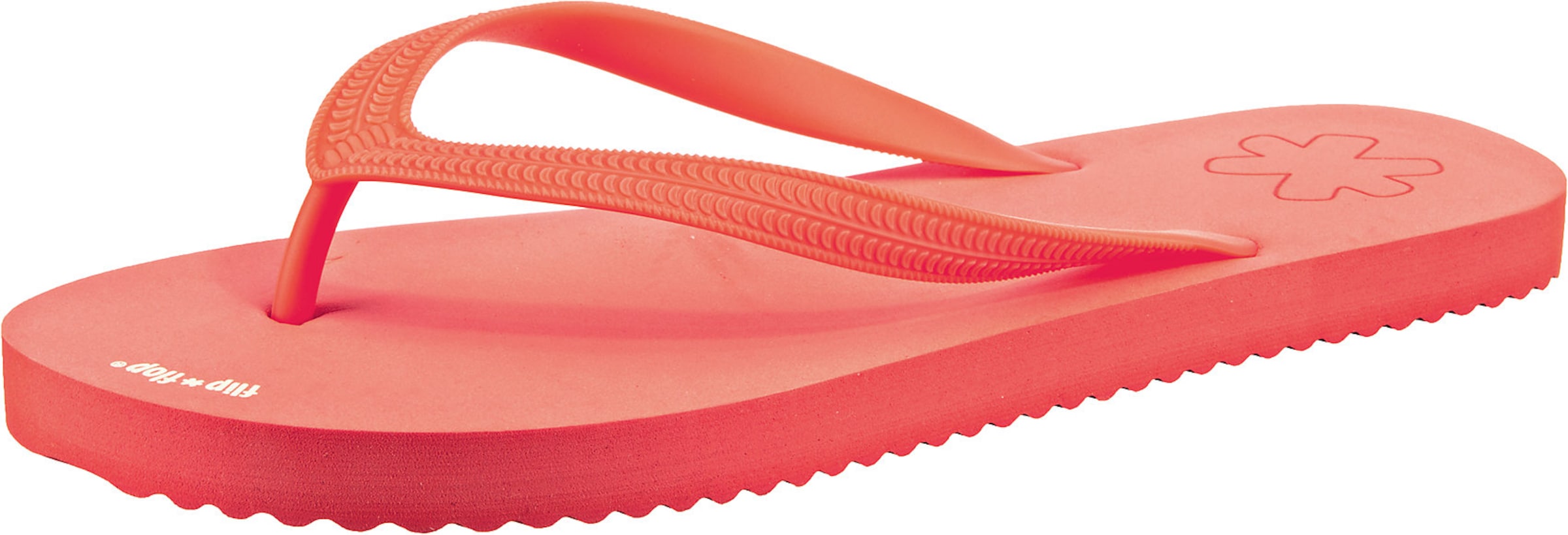 FLIP*FLOP Сандали с разделител за пръстите в оранжево: отпред