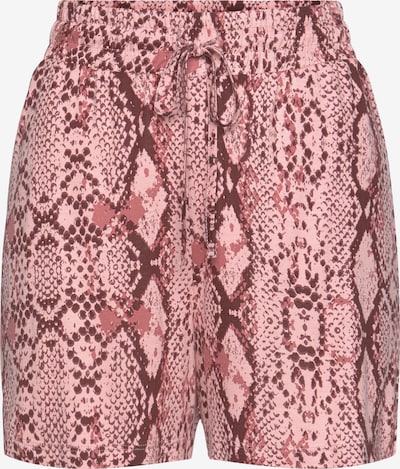 BUFFALO Shorts in rosa / altrosa / weinrot, Produktansicht