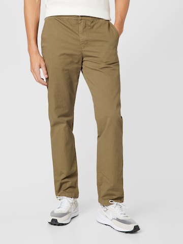 Thinking MU Regular Chino Pants in Brown: front