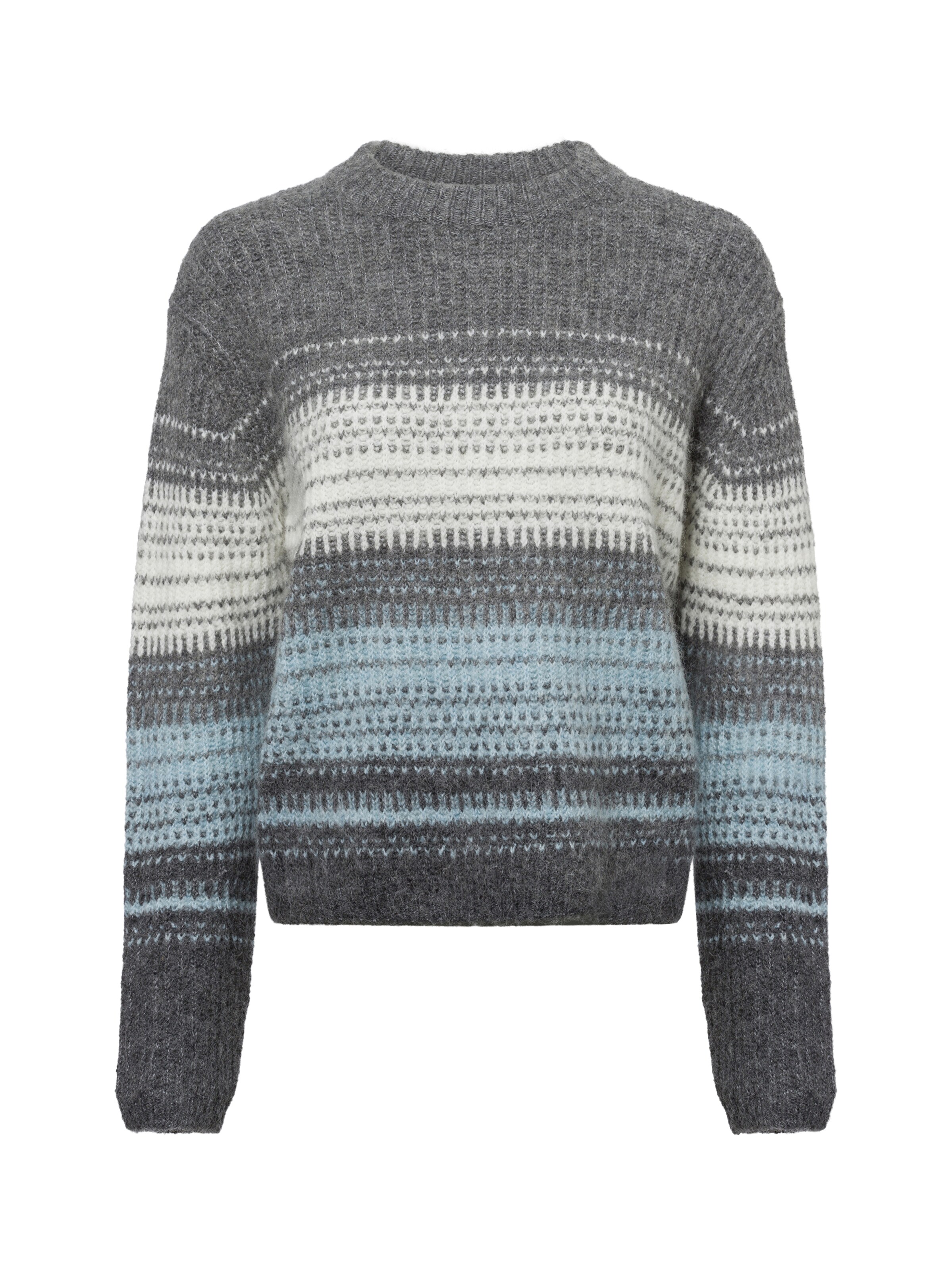 OPUS Trui 'Pradeta' in Grijs: voorkant