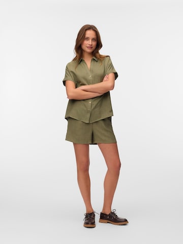 VERO MODA Loosefit Broek 'VMMelaney' in Groen