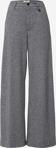 Gang Wide leg Chino trousers 'Cinzia' in Grey: front