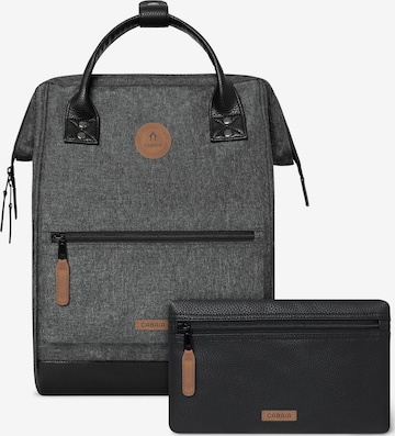 Cabaia Backpack 'Adventurer' in Grey: front