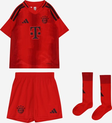 Costum de trening 'FC Bayern München Home 24-25' de la ADIDAS PERFORMANCE pe roșu: față