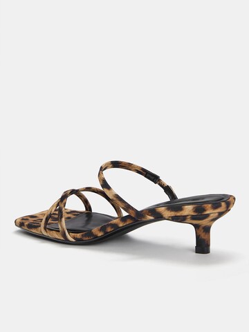 Mule Pull&Bear en beige