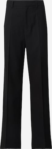 KAVAZI Flared Hose in Schwarz: Vorderseite