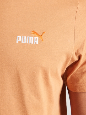 PUMA Functioneel shirt 'ESS No. 1' in Bruin