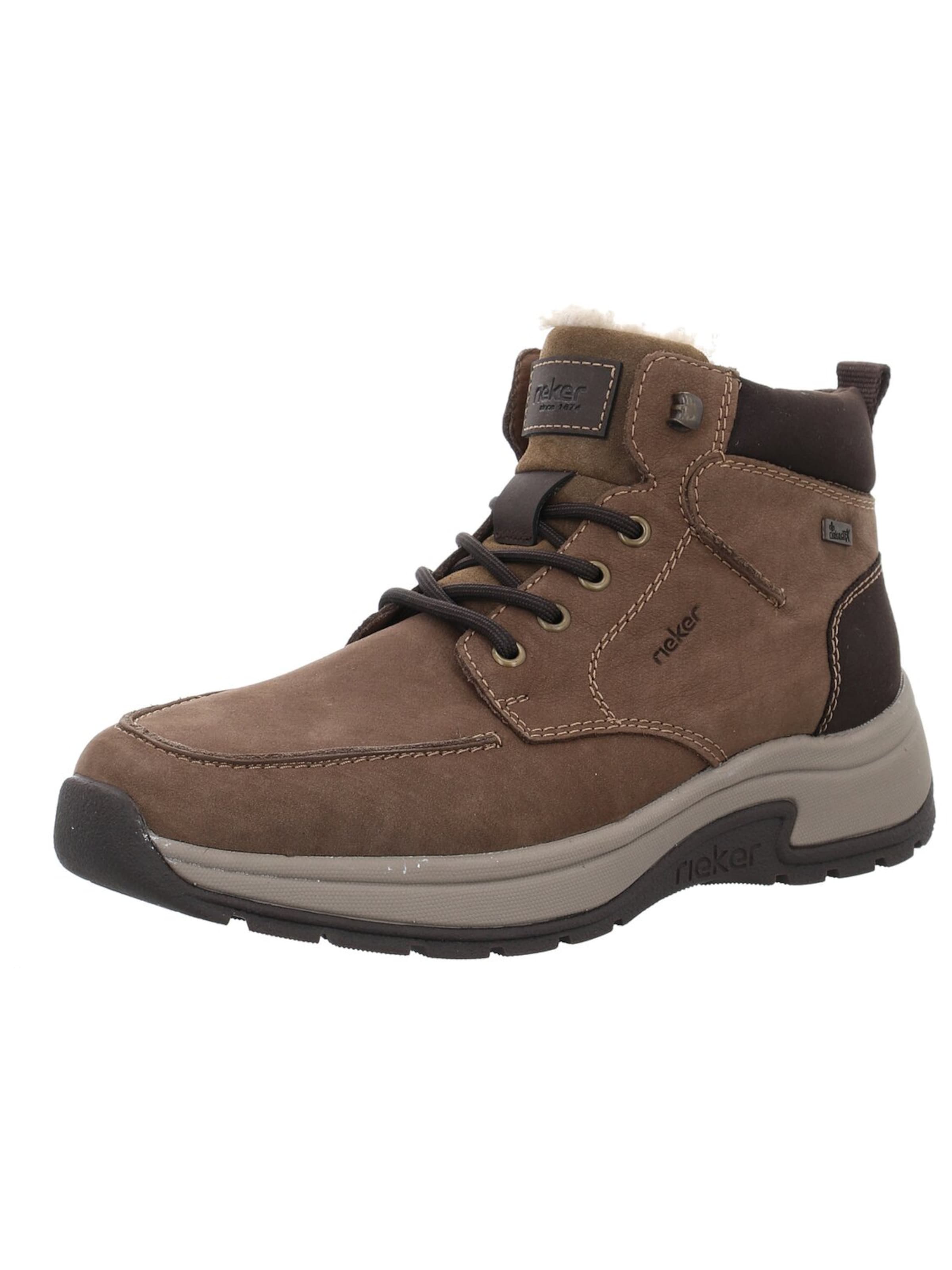 Rieker Boots 'Herren Stiefelette 11020-24 Lederimitat in braun' in Brown: front