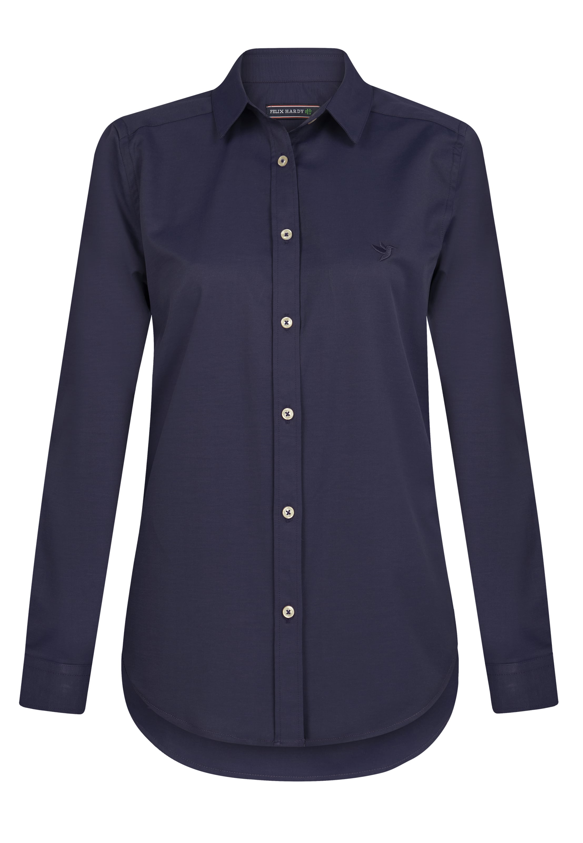 Felix Hardy Bluse in Blau: Vorderseite