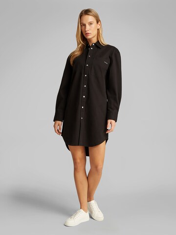 Abito camicia di Calvin Klein Jeans in nero